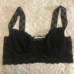 Kimchi Blue Underwire Lace Bralette - L